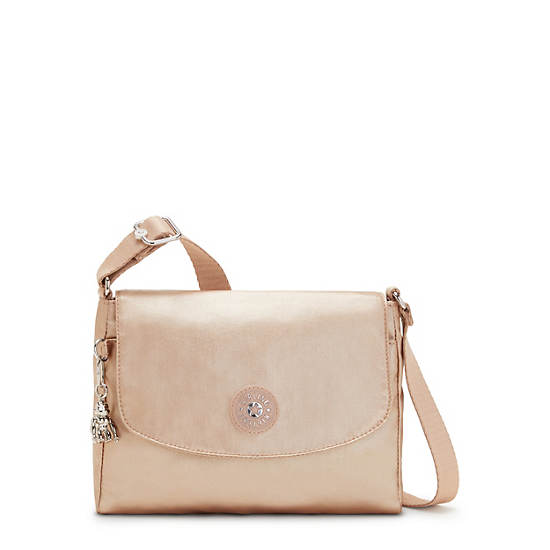 Sacs Crossbody Kipling Tamia Metallic Doré | FR 1981LI